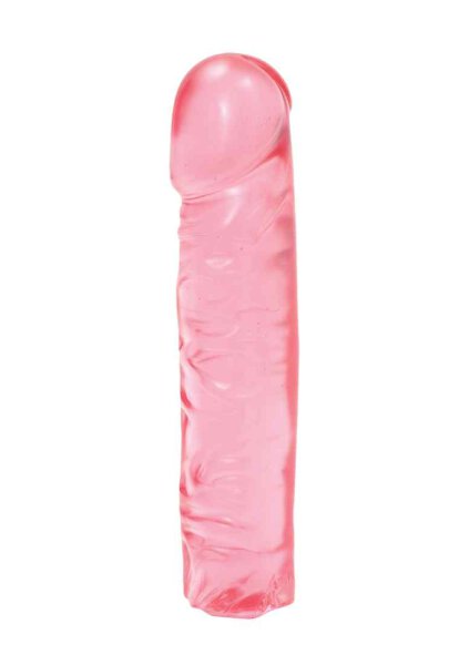 Crystal Jellies 8 Inch Classic Dong Pink