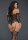 Queen Size Fishnet Teddy Bodystocking - Black