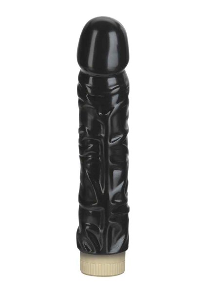 Quivering Cock - 8 Inch Black