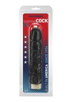 Quivering Cock - 8 Inch Black