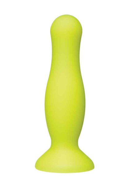 American Pop - Mode - Silicone Anal Plug - Yellow 3,8 cm