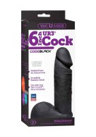CodeBlack Realistic UR3 Cock 6" Cock