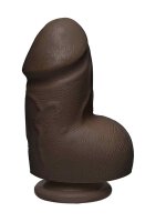 Fat D - 6 Inch with Balls - ULTRASKYN™ - Chocolate