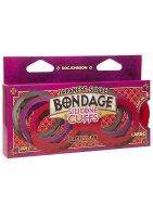 Japanese Bondage - Silicone Cuffs - Large - Purple