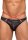 Sport Strap Thong - Black - L/XL