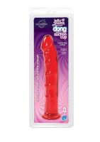 Jelly Jewels - Dong With Suction Cup Ruby 22 cm