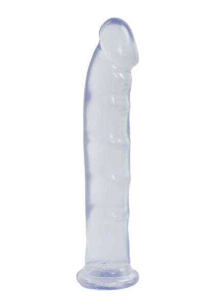 Jelly Jewels - Dong With Suction Cup Diamond 22 cm