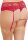 Lace Garter Belt Dmd - Queen Size - Red