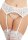 Lace Garter Belt Dmd - Queen Size - White
