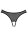 Adore Exposé Panty - Black - OS