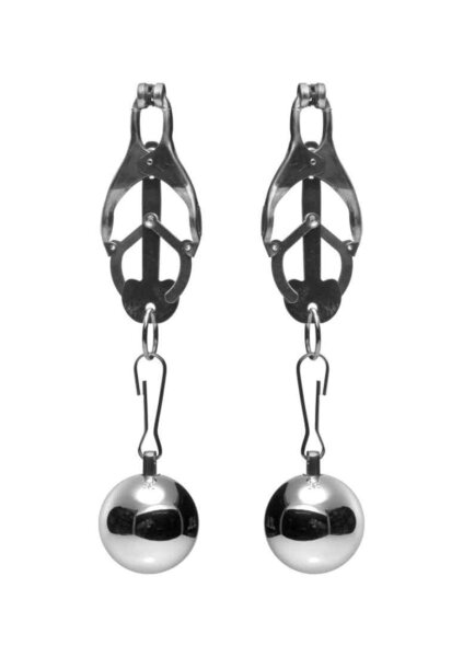 Master Series Deviant Monarch Weighted Nipple Clamps