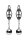 Master Series Deviant Monarch Weighted Nipple Clamps