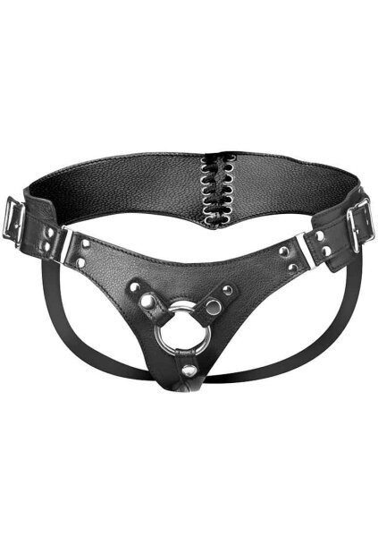 Strap U Bodice Corset Style Strap On Harness