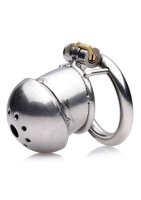 Master Series Exile Deluxe Locking Confinement Cage - Silver