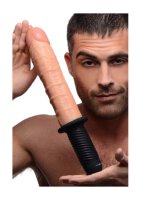 Onslaught 13 Mode XL Dildo Thruster - Flesh