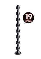 1.5" Beaded Hose -19" Long - Black