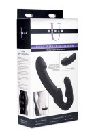 SU Evoke Super Charged - Vibrating Strapless Dildo - Black