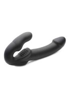 SU Evoke Super Charged - Vibrating Strapless Dildo - Black