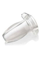 PeepHole Clear Hollow Anal Plug