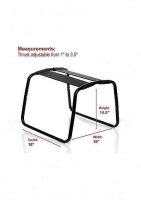 4-in-1 Bangin Bench w/ Sex Machine - Black