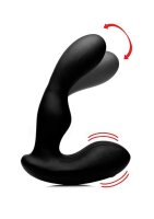 7X P-Stroke Prostate Stimulator w/ Stroking Shaft - Black