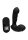 7X P-MILKER Silicone Pspot Stimulator - Black