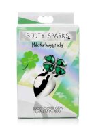 Lucky Clover Gem - Small Anal Plug - Silver