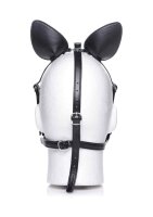 Dark Horse Pony Head Harness with Silicone Bit - Black