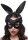 Bad Bunny Bunny Mask - Black