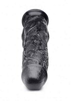 Raging Rhino 17 Inch Veiny Dildo - Black