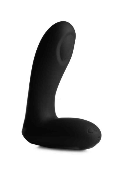 12X P-PULSE Tapping Prostate Stimulator - Black