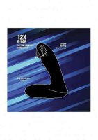 12X P-PULSE Tapping Prostate Stimulator - Black
