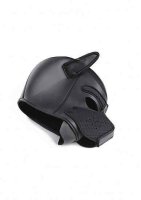 Spike Neoprene Puppy Hood - Black