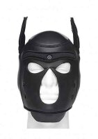 Spike Neoprene Puppy Hood - Black