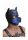 Neoprene Puppy Hood - Black and Blue