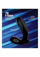 7x P-Thump Tapping Prostate Vibe with Remote Control - Black