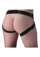 Seducer 7" Silicone Dildo with Harness - Flesh