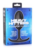 Premium Silicone Weighted Anal Plug - Large 4,5 cm