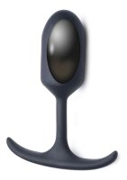 Premium Silicone Weighted Anal Plug - Medium 3,8 cm