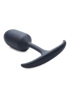 Premium Silicone Weighted Anal Plug - Medium