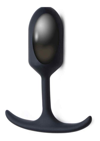 Premium Silicone Weighted Anal Plug - Small
