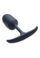Premium Silicone Weighted Anal Plug - Small