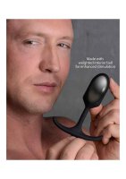 Premium Silicone Weighted Anal Plug - Small