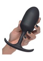 Premium Silicone Weighted Anal Plug - XL