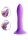 Squeezable Slender Dildo - Purple