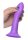 Squeezable Slender Dildo - Purple