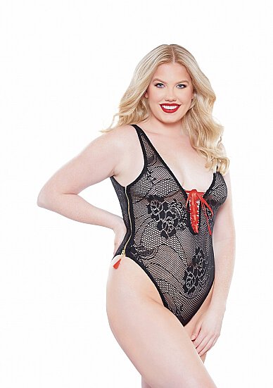 Kitten Daizy Teddy - Black - Queen Size
