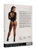 Teddy mit halblangen Ärmeln Schwarz One Size