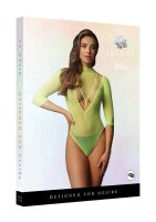 Teddy with Half-Length Sleeves Green One Size