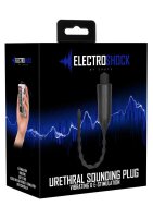 Electro shock Urethral Sounding Plug Black
